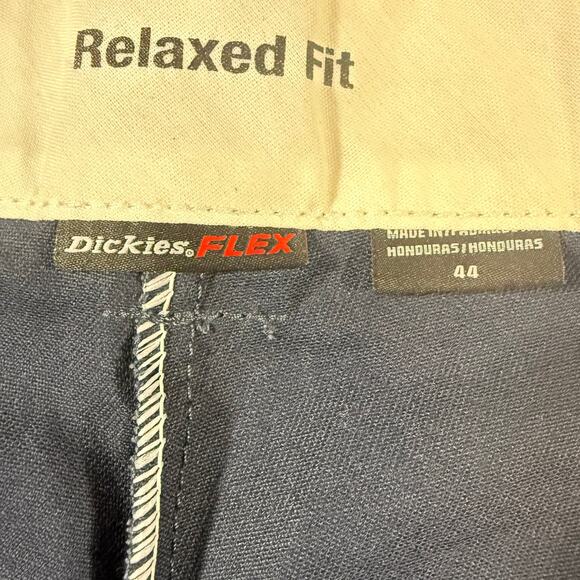 Dickies Men's Flex 13" Inseam Relaxed Fit Cargo Shorts Navy 44 - Picture 8 of 8